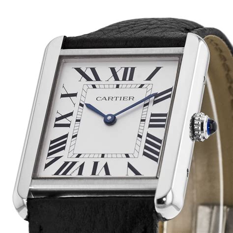 cartier tank solo large watch|cartier tank solo women's watch.